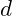 d
