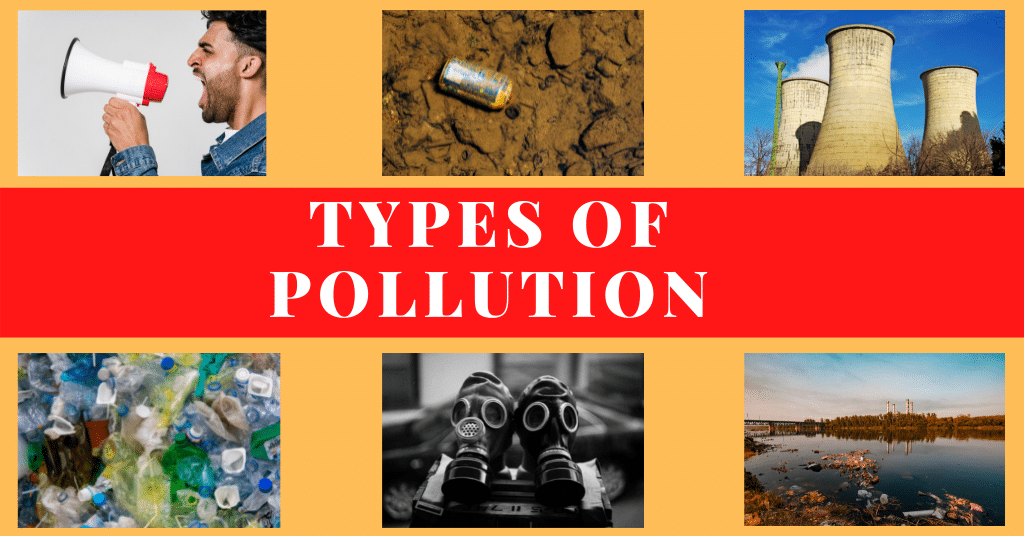 Different Types of pollution